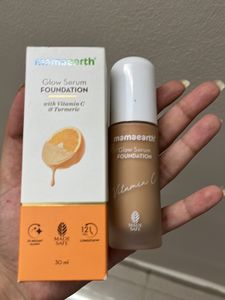 Mamaearth Glow Serum Foundation