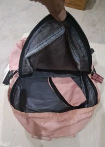 Cute Pink Bear Backpack Multipurpose