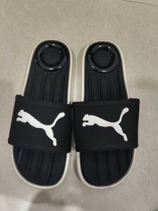 Puma Black Slides