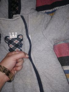 Wintery Baby Romper