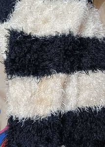 Black &amp; White Stripe Sweater