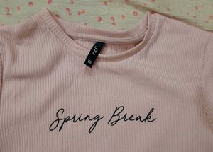 Fitted Crop Top 🎀