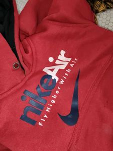 Nike Air Red Hoodie