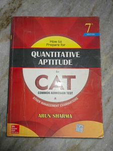 CAT Quantitative Aptitude By Arun Sharma