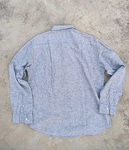 Linen shirt grey