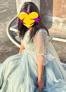 Party Dress Top and Long Skirt