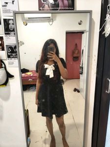 Sailor Bow Mini Dress