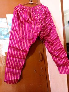 Yellow &amp; Pink Kurta Set