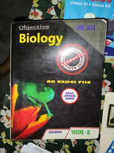 Dr. Ali Biology Book Both Volume 1 And Volum 2