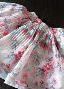 Floral Print Skirt