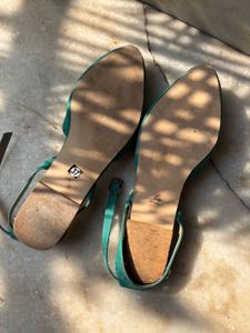 Green Flats &amp; Sandals