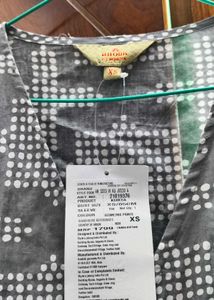 Patterned Grey Dress