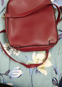 Maroon Backpack