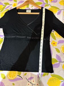 NEXT Black Long Sleeve Top