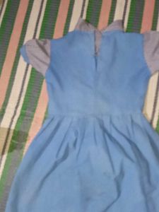 Cute Blue Girls Dress