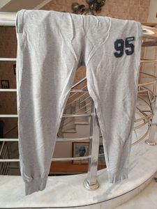 Mwn Grey Denim Joggers