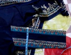 New Navy Blue Kurta Set