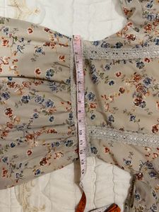 Korean Floral Dress