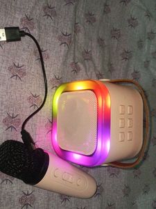 Karaoke Speaker Set With Mic And Charging Cable