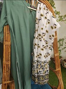Palazoo Kurta Set