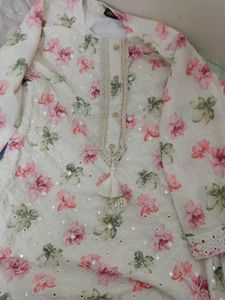 multi colour kurti set