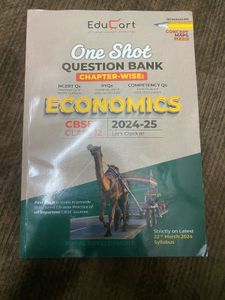 Class 12 One Shot Question Bank  Economic Educart