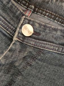 Heavy faded jorts denim jeans