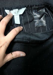 H&amp;M Black Slim Fit Pants