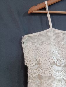 OffWhite Sleevless Top
