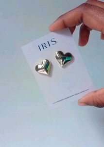 Set Of 3 Elegant Heart Earrings