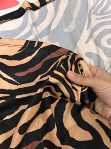 Authentic Zara Tiger Print Dress