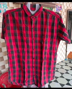 Red & Black Checked Shirt