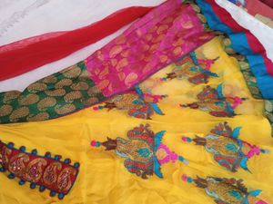 Yellow Embroidered Anarkali Dress