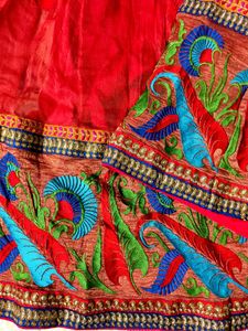 Heavy Flair Red anarkali (Steal Deal)