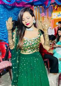 Green Lehenga Choli