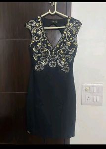 Stunning Black Bodycon Mini Dress