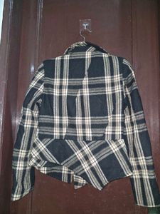 Plaid Blazer Jacket