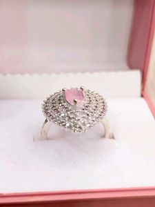 Pure Silver Ladies Ring