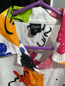 Colorful Button-Down Shirt