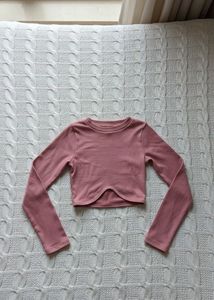 Cute Pink Crop Top