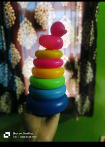 Buy1 Get1 Colorful Ring Stacker Toy