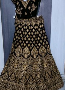 Heavy Kundan Work with Zaari Embroidery  Lehenga
