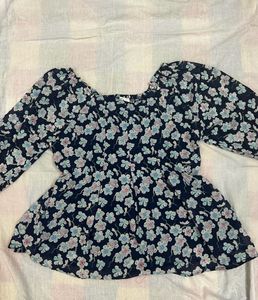 Floral Print Top