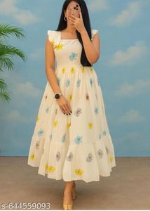 Butterfly Print Sundress