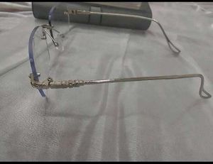 savana silver Rimless Glasses