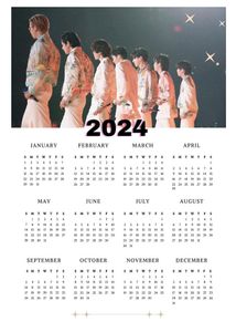 BTS Calender print Out Poster