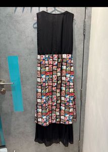 Elegant Floral Patchwork Dress