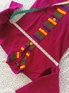 Purple Colour Warm  Kurta