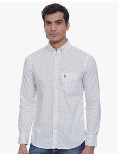 Us Polo Assn Party Wear Shirt