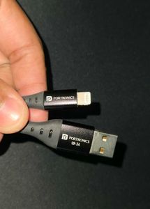 Portronics Konnect Lightning Cable 3.0A